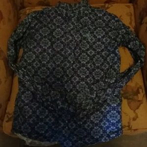 Boys Ariat long sleeve western shirt.